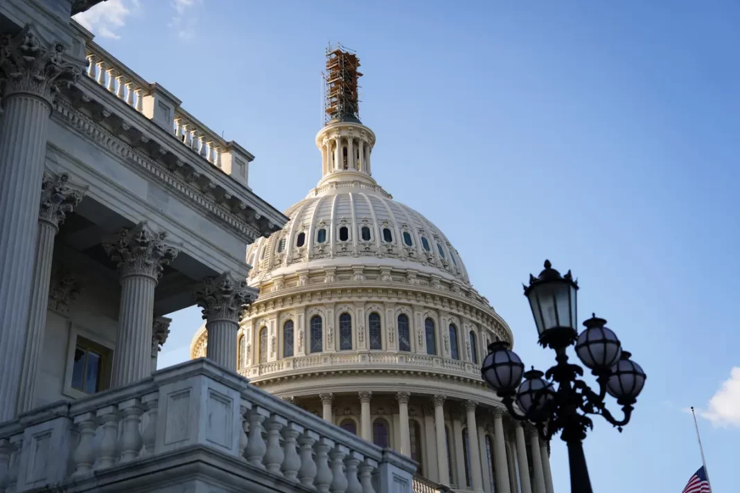 The U.S. Capitol building in Washington on Oct. 3, 2023.