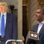 Donald Trump and Michael Cohen NY Trial
