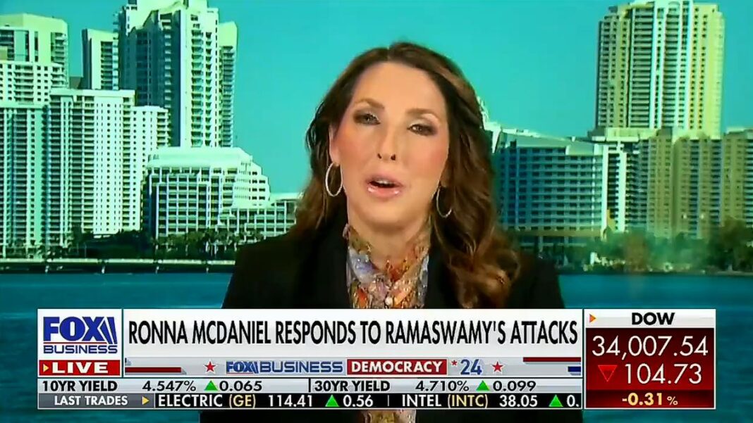 RNC's Ronna McDaniel attacks Vivek Ramaswamy