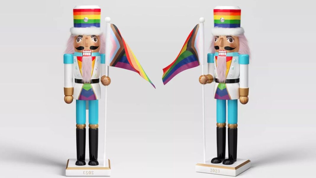 Target Pride Christmas Nutcracker Figure