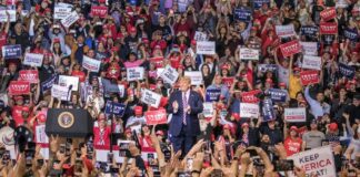 Trump Rally Crowd