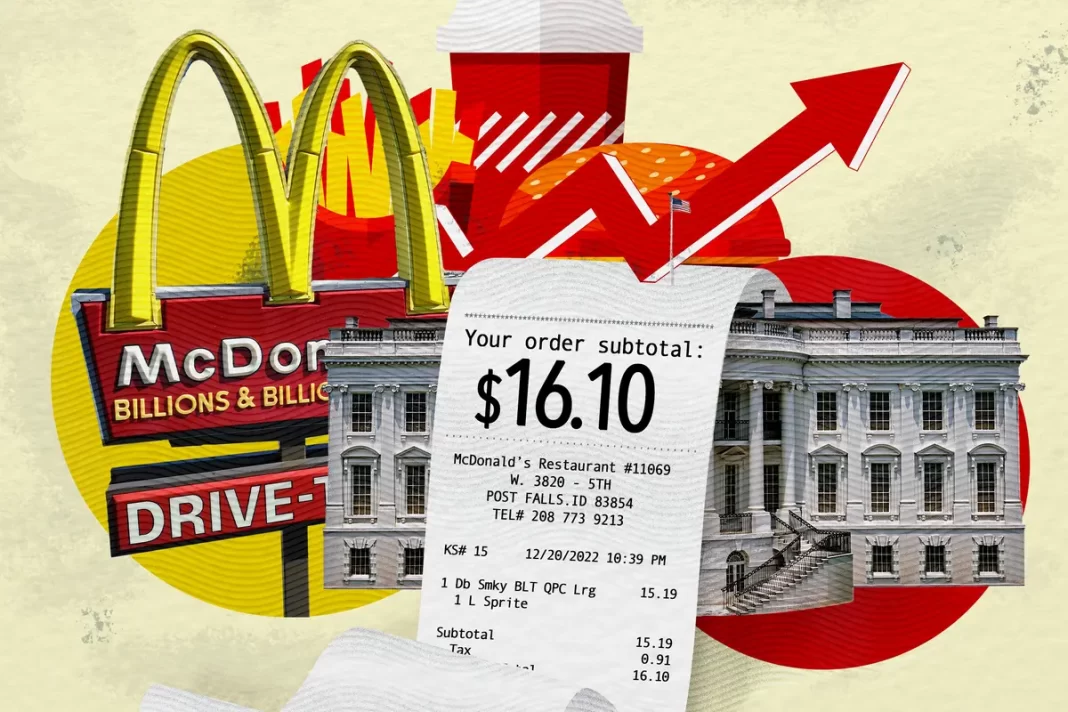 The Viral $16 McDonald’s Meal That Took a Bite out of Bidenomics