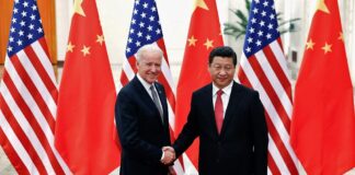 President Joe Biden and Xi Jinping