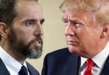 Asked About Dropping Trump Charges, DOJ Says Policy Is to Not Prosecute Presidents Jack Smith and Donald Trump