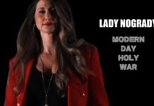 Lady Nogrady's New Single "Modern Day Holy War"