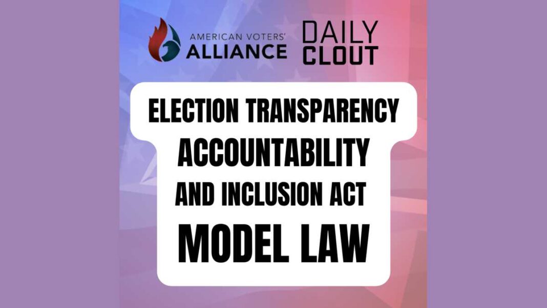 Election Transparency, Accountability, and Inclusion Act: Model Law