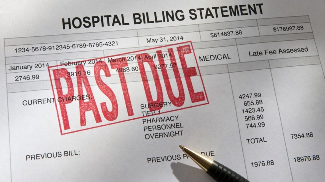 Past Due Hospital Bill