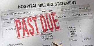 Past Due Hospital Bill