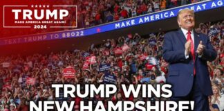 TRUMP Wins New Hampshire GOP Primary!