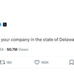 Never Incorporate your company in the state of Delaware