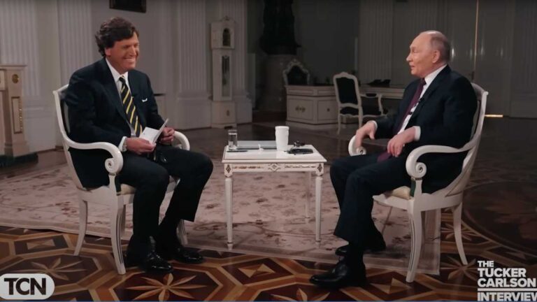 Tucker and Putin: An Interview Like No Other