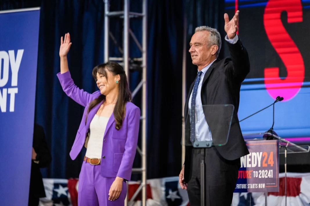 2024 Presidential Contender Robert F. Kennedy Jr. and Nicole Shanahan