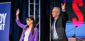 2024 Presidential Contender Robert F. Kennedy Jr. and Nicole Shanahan