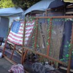 Inside VETERANS ROW: Homeless Vets Outside Los Angeles's VA