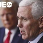 Former VP Mike Pence won't endorse Donald Trump