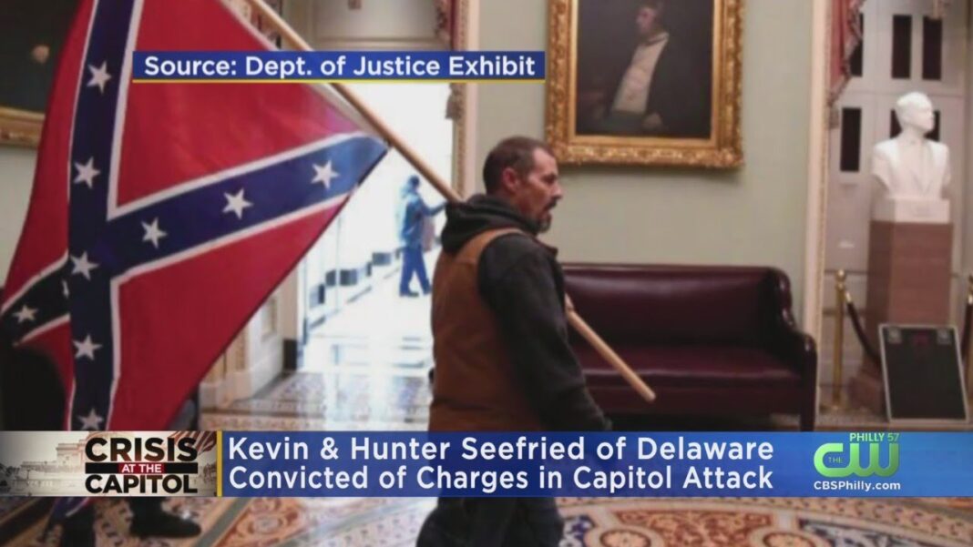 Delaware Man, Son Convicted In Capitol Riot