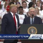 Mitch McConnell Endorses Trump for President in 2024