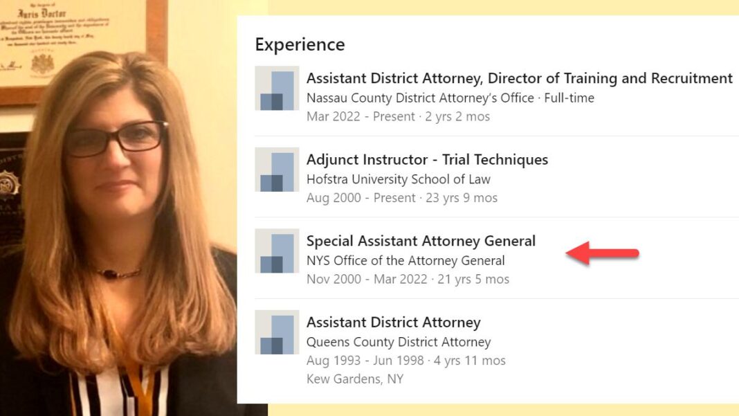 Lara Merchan, wife of Judge Juan Merchan who presides over Trump’s “hush money” case in Manhattan, worked for New York AG Letitia James.