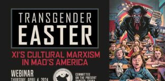 Transgender Easter: Xi’s Cultural Marxism in Mao’s America