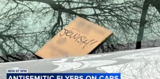 Lincoln Park vehicles targeted by antisemitic flyers with outlandish claims about Jews