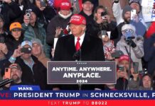 Trump Speaks at Rally in Schnecksville, PA