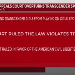 Federal appeals court overturns West Virginia transgender sports ban