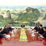 Xi Jinping meets Russian foreign minister Sergey Lavrov in Beijing