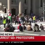 Police arrest 45 people during pro-Palestinian protest on Yale campus