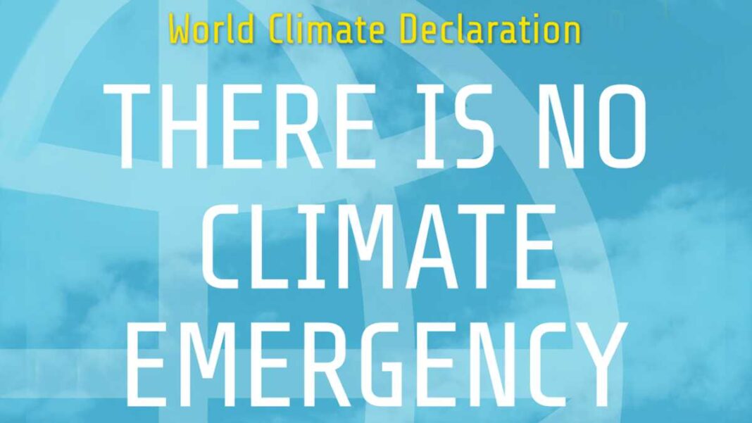 There Is No Climate Emergency