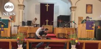 Man arrested after allegedly attempting to shoot pastor during sermon
