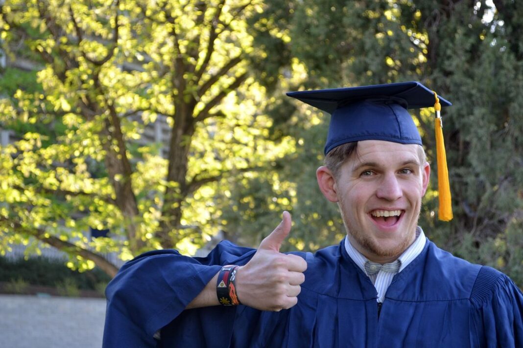 Thumbs Up for Graduation
