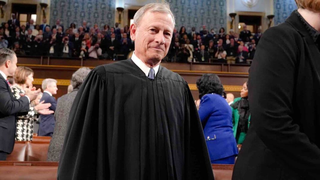 Supreme Court Chief Justice Roberts Speaks at Georgetown Law School