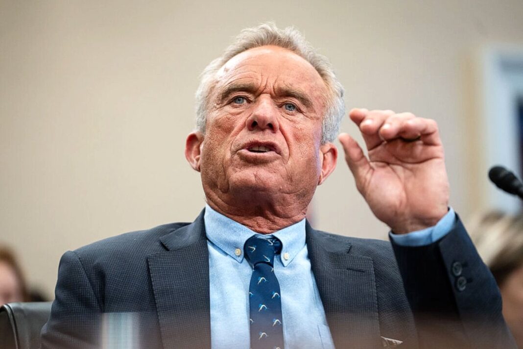 Health Sec, Robert F. Kennedy Jr. testifies before House Appropriations Committee on Capitol Hill in Washington on May 14, 2025.