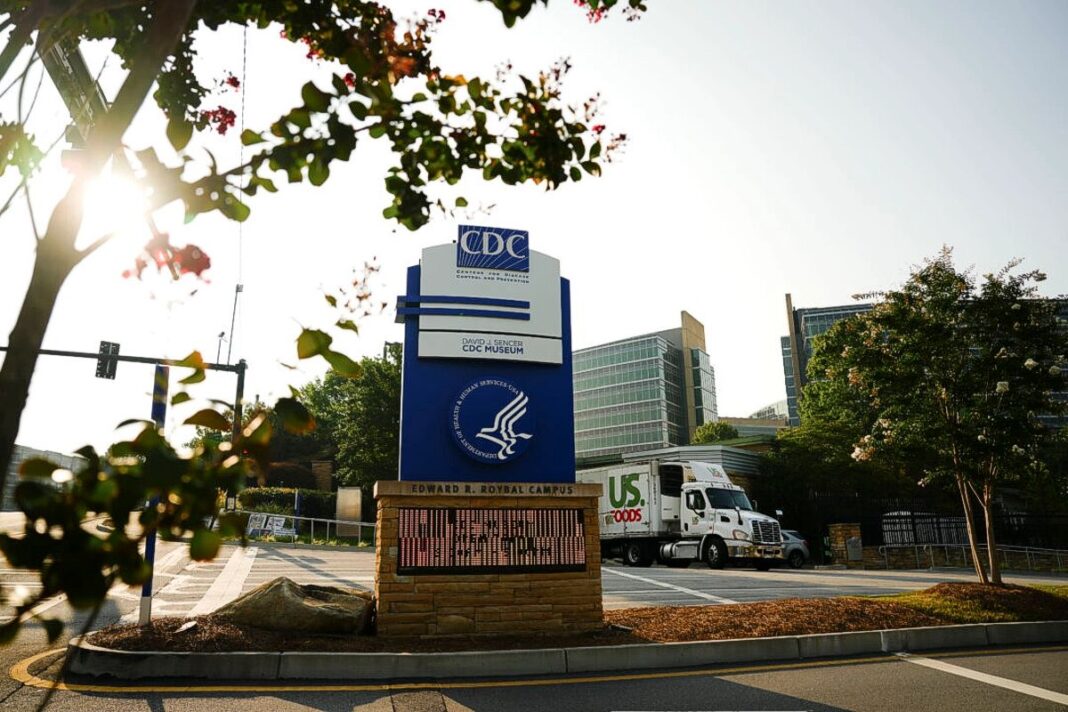 The Centers for Disease Control and Prevention headquarters in Atlanta on Aug. 25, 2023.
