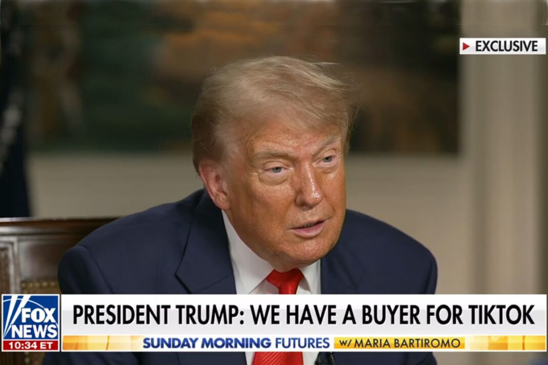 Trump Says He Found a Buyer for TikTok