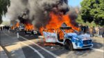 LA Riots: Waymo Vehicles Destroyed, Set on Fire in Downtown Los Angeles