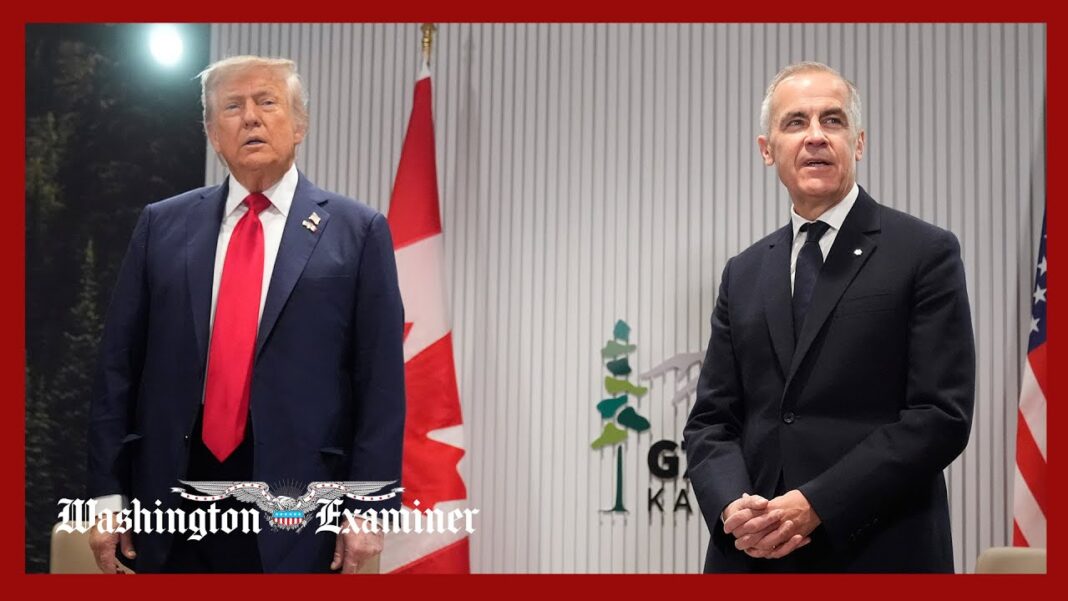 BREAKING NEWS: Trump Takes Several Questions From Reporters During Meeting With Canada's Carney | G7