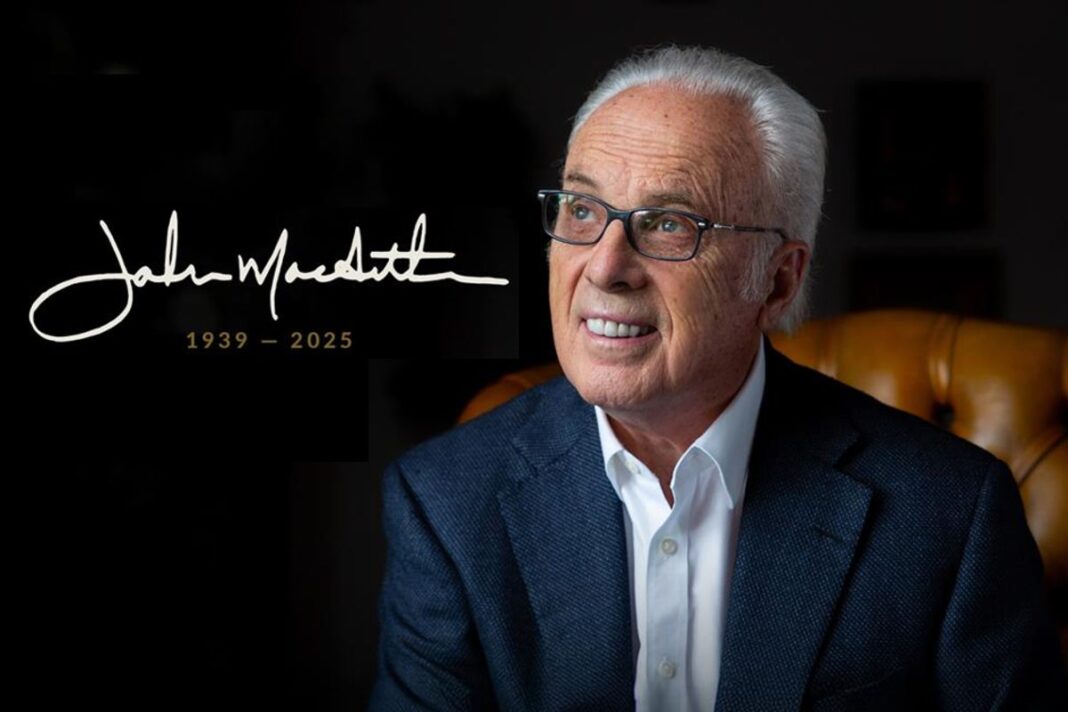 Pastor John MacArthur has gone to be with the Lord