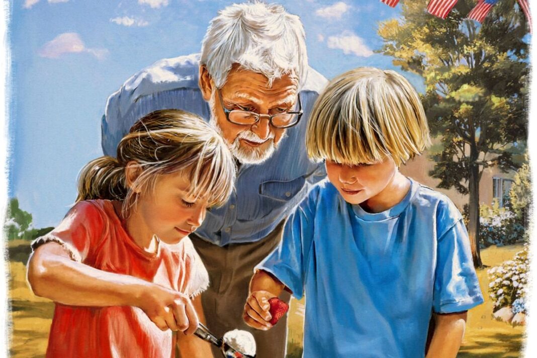 Homemade ice cream, popularized in America by Thomas Jefferson, remains a timeless way to bring generations together during summer celebrations.