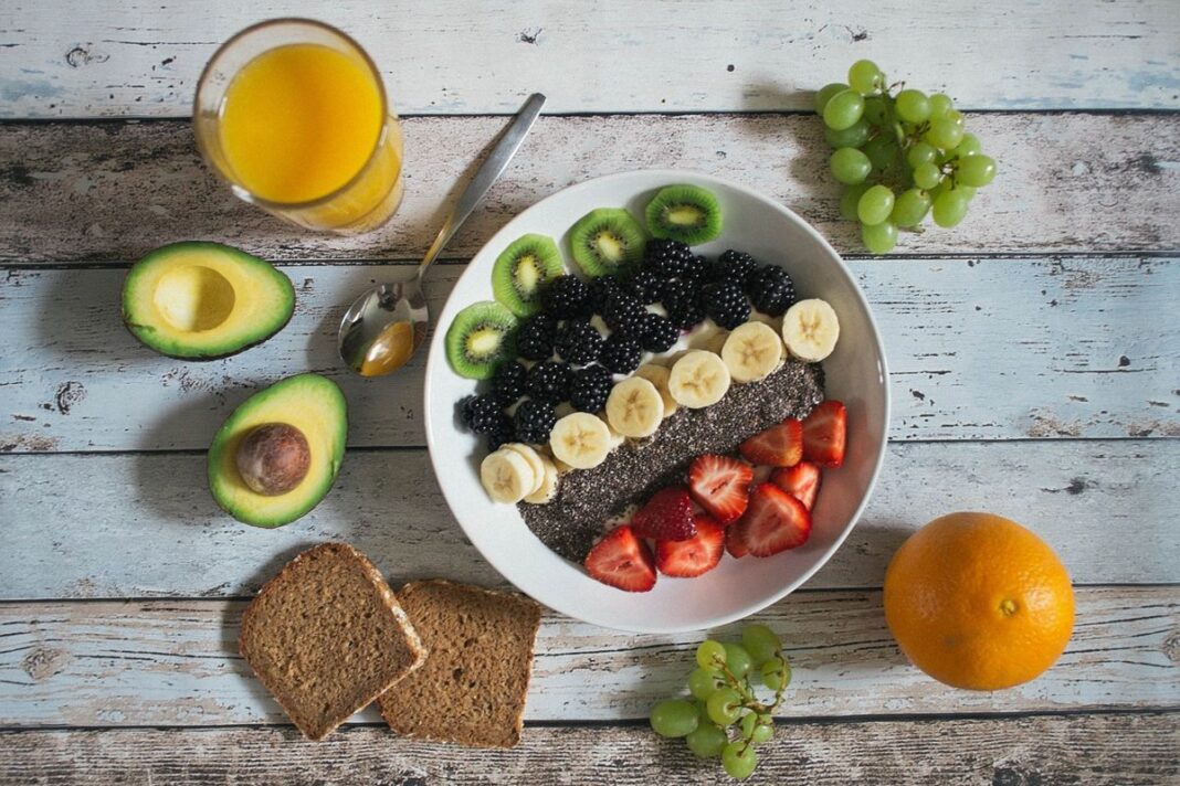 Grains, Bread and Fruit