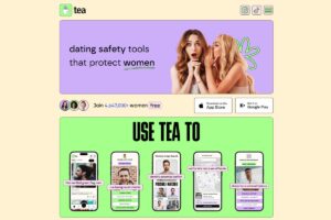 Tea For Women Website Screenshot