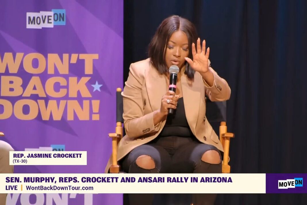 Donald Trump is a Piece of Sh*t says Rep Jasmin Crockett.