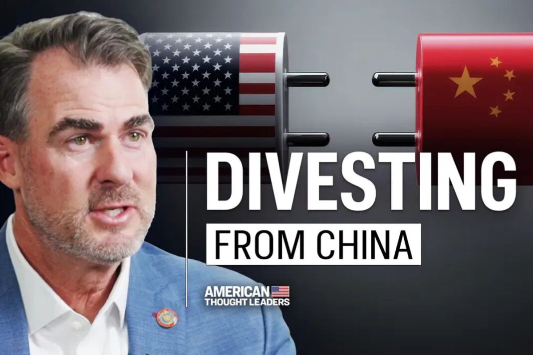 American Thought Leaders: Divesting From China