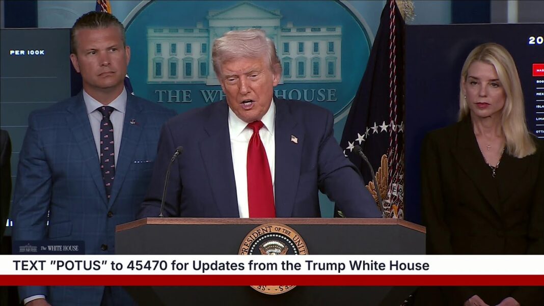 President Trump Holds a Press Conference, Aug. 11, 2025