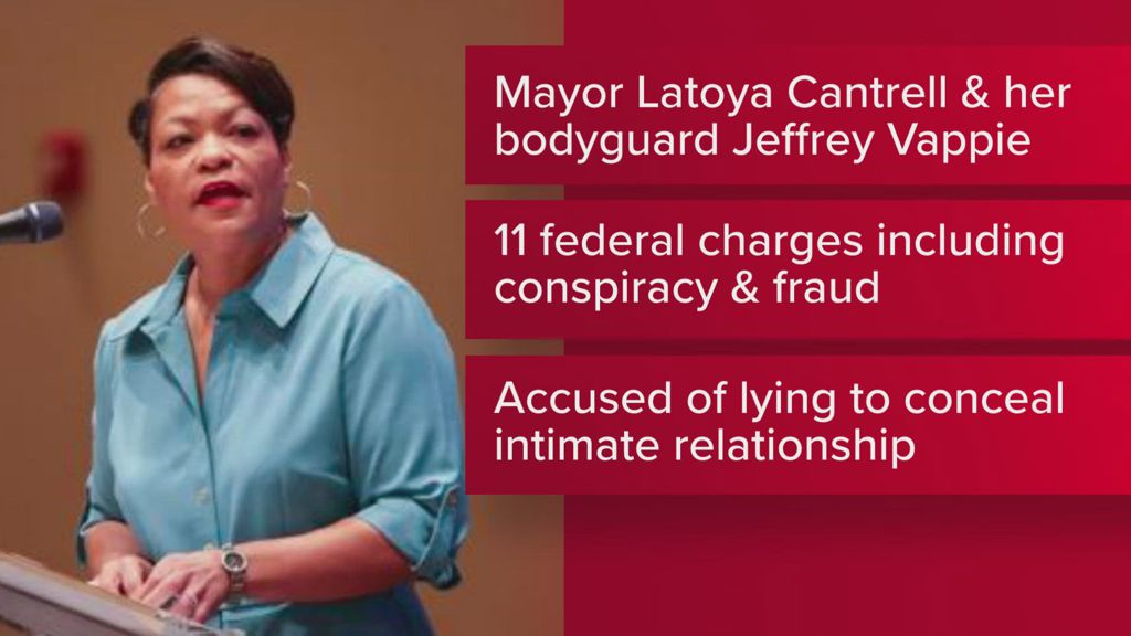 Mayor LaToya Cantrell was indicted on 18 federal counts of wire fraud, conspiracy, obstruction of justice and false statements to a grand jury.
