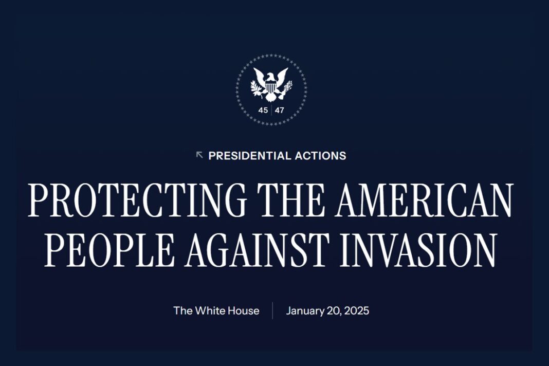 Protecting The American People Against Invasion