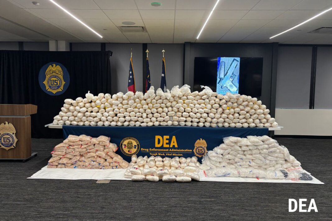 DEA Seized 77,00 Kilograms in Illegal Drugs on Sept 29, 2025