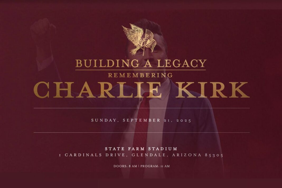 Building A Legacy: Remembering Charlie Kirk Memorial Service