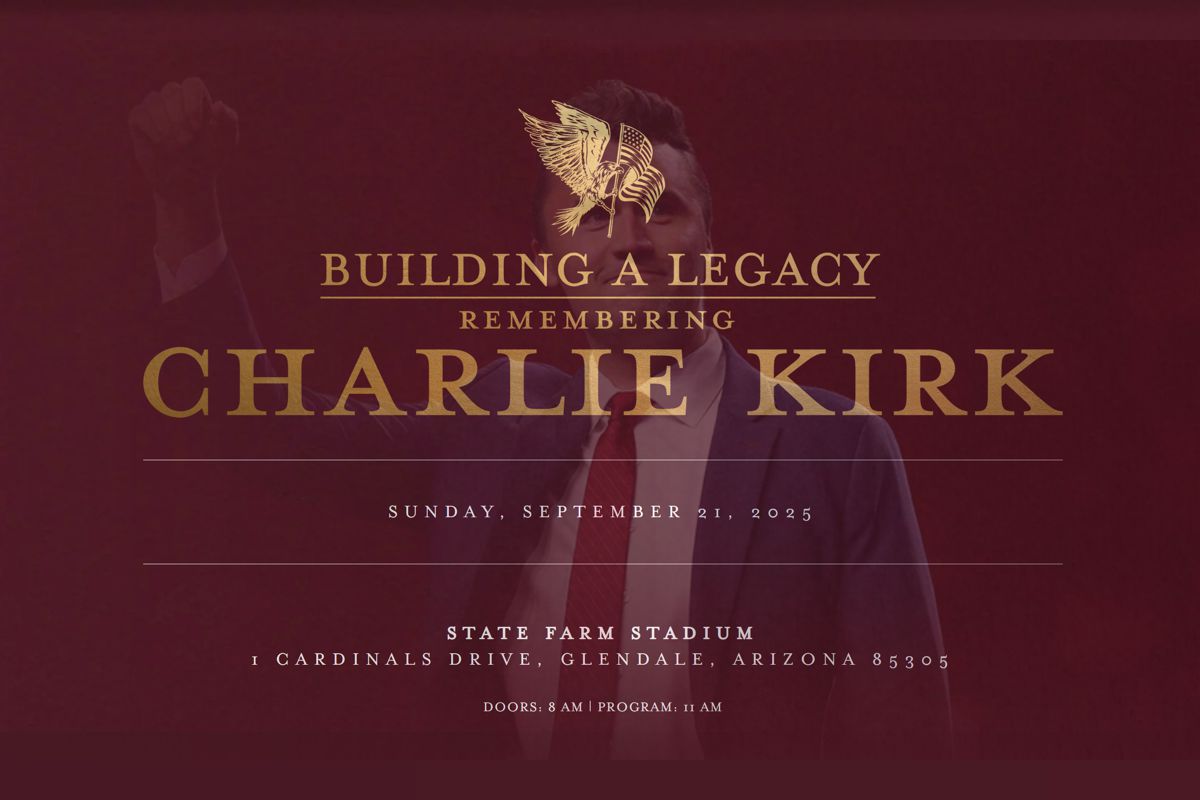 Turning Point USA Announces Memorial Service for Slain Founder Charlie