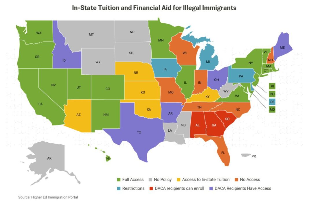 In-State Tuition and Financial Aid for Illegal Immigrants